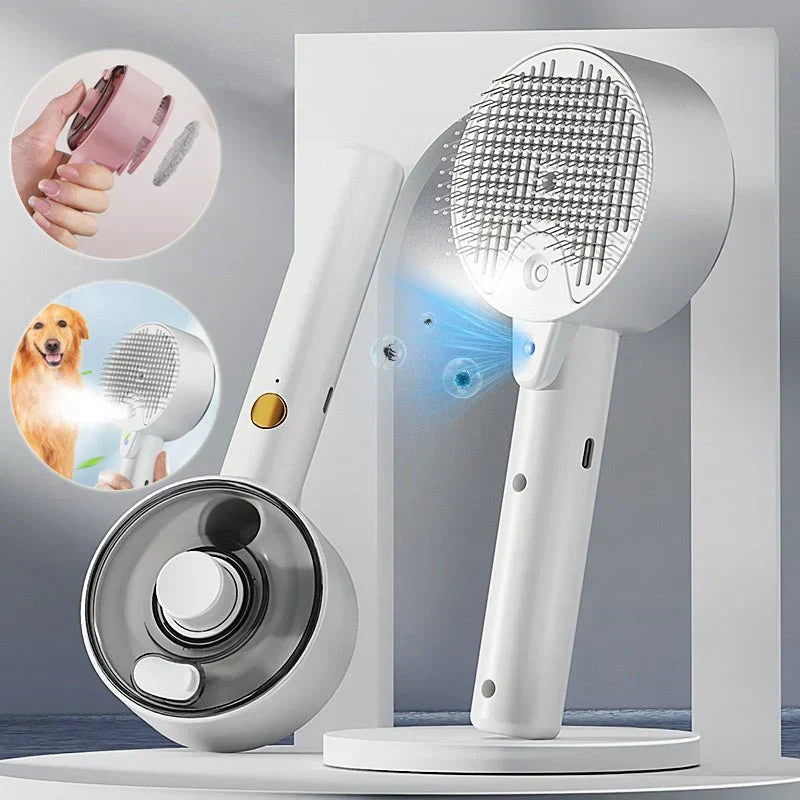 Self-Cleaning Animal Hair Remover Brush for Dogs & Cats ( UAE Delivery Time: 1-3 Days )