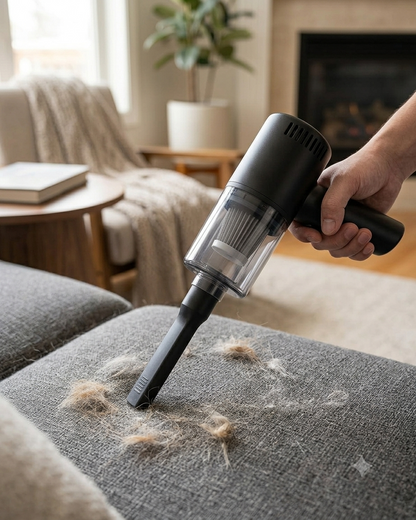 3-in-1 Cordless Handheld Vacuum Cleaner | Strong Suction | Wet & Dry Dual Mode | LED Light | Car, Carpet & Home Use